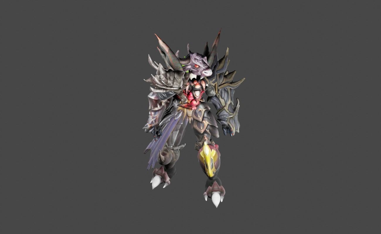 Zeloeman Beta D 3 Low-poly 3D model_11