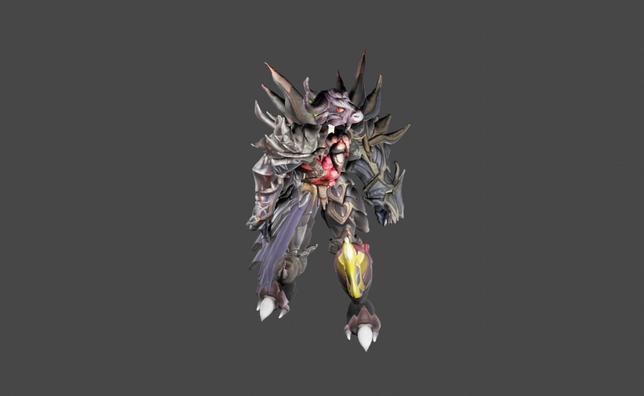 Zeloeman Beta D 3 Low-poly 3D model_21