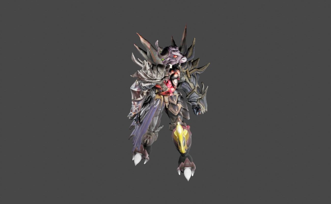 Zeloeman Beta D 3 Low-poly 3D model_22