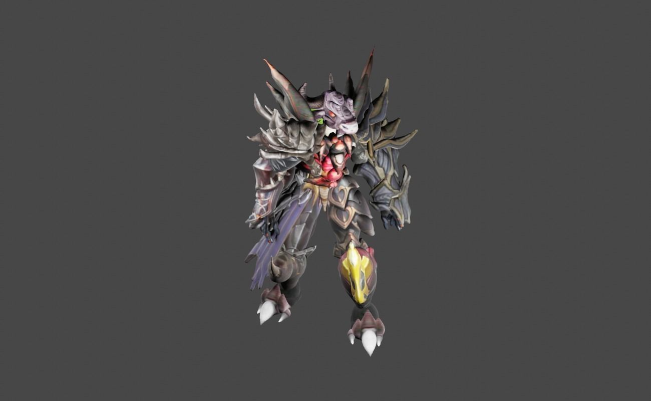 Zeloeman Beta D 3 Low-poly 3D model_1