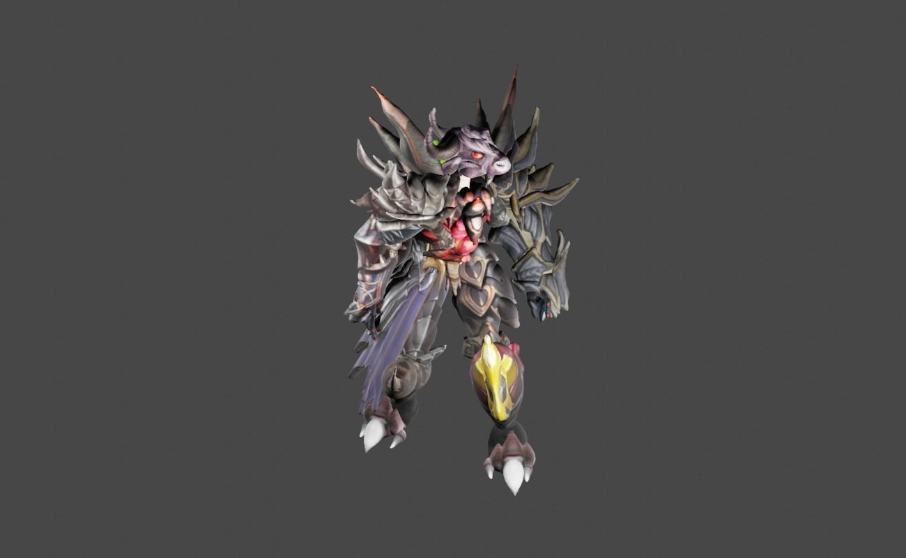 Zeloeman Beta D 3 Low-poly 3D model_20