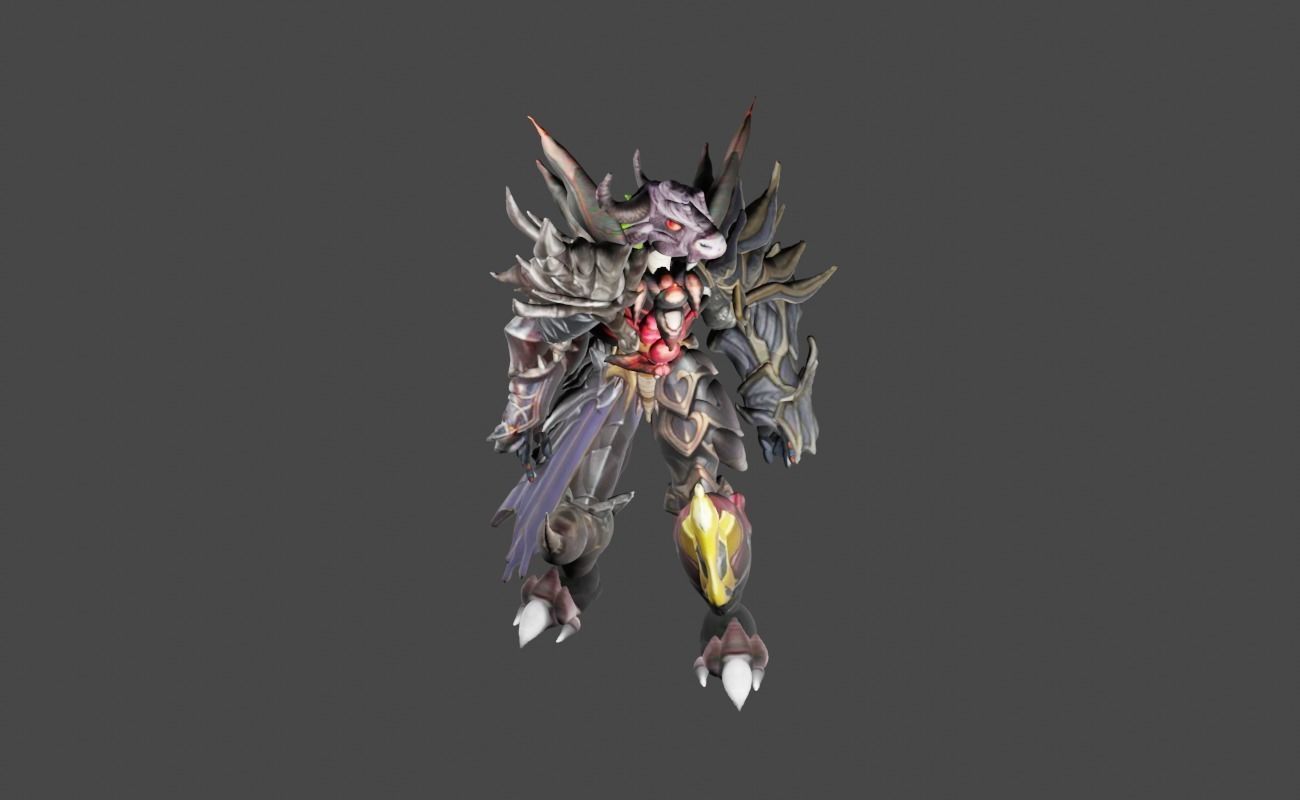 Zeloeman Beta D 3 Low-poly 3D model_13