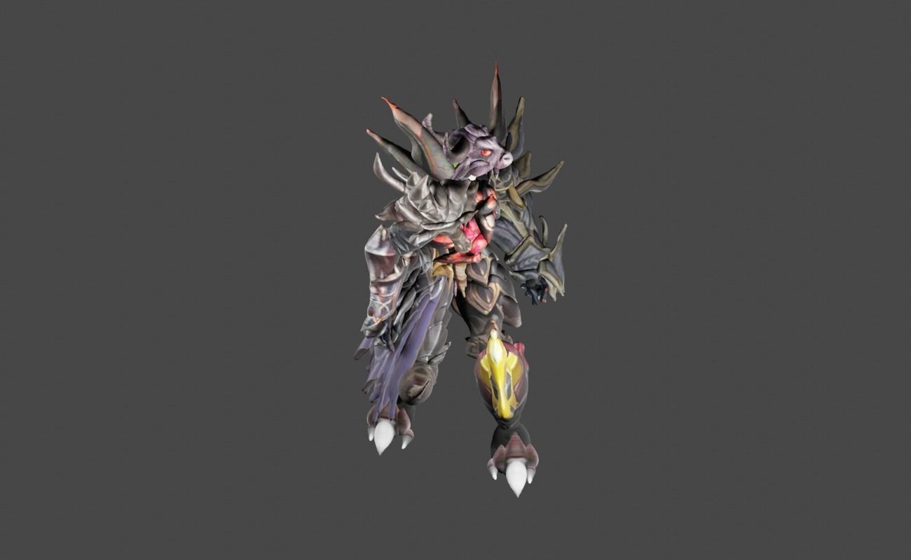 Zeloeman Beta D 3 Low-poly 3D model_25