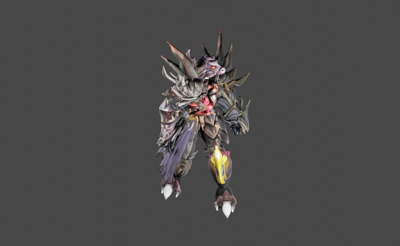 Zeloeman Beta D 3 Low-poly 3D model_24