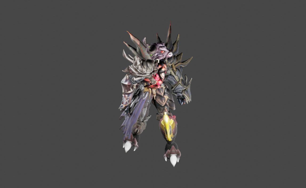 Zeloeman Beta D 3 Low-poly 3D model_23