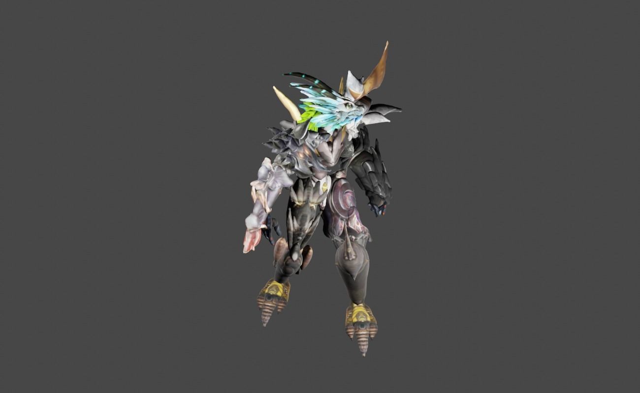 Zeloeman Beta D 25 Low-poly 3D model_24