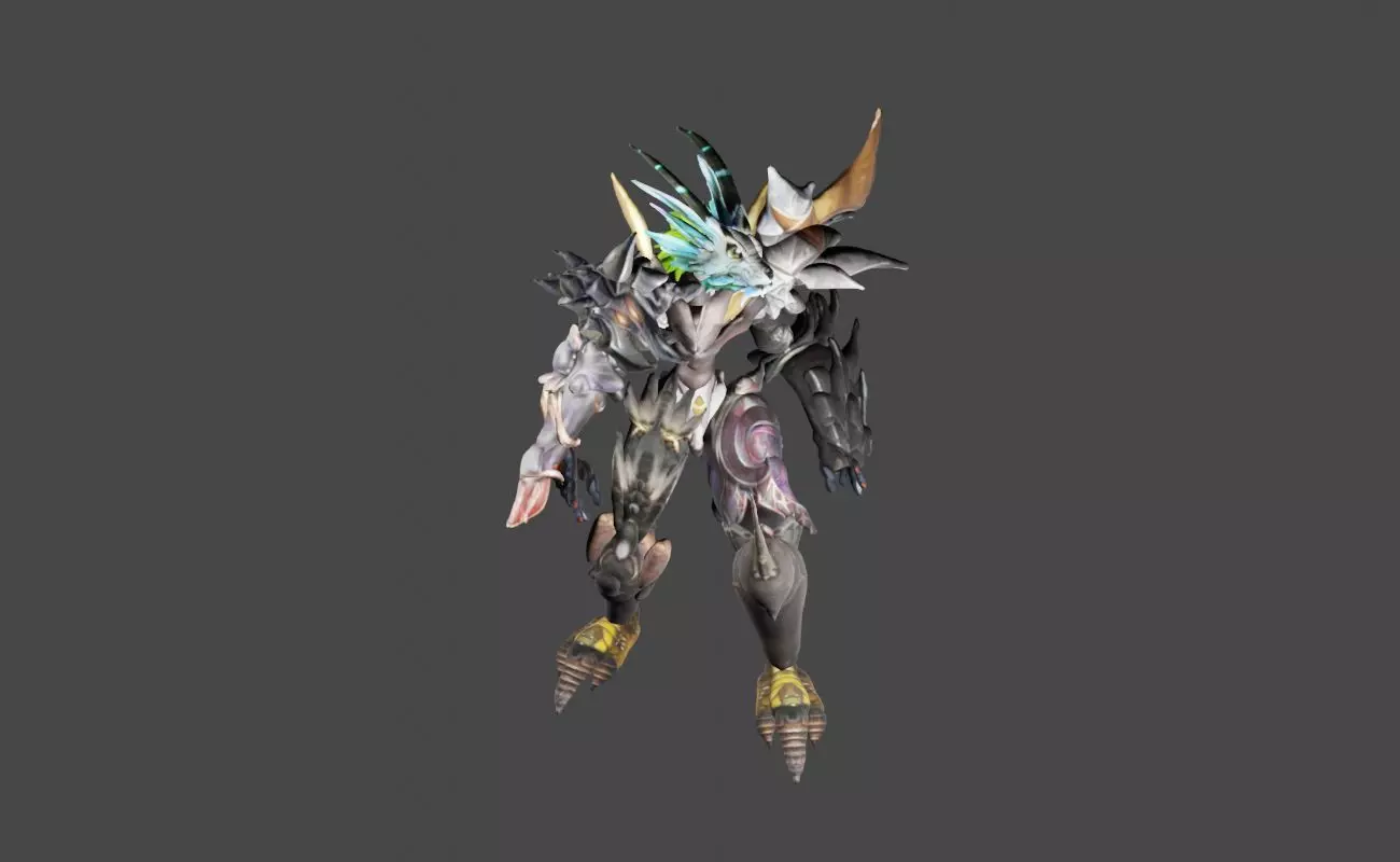 Zeloeman Beta D 25 Low-poly 3D model_0