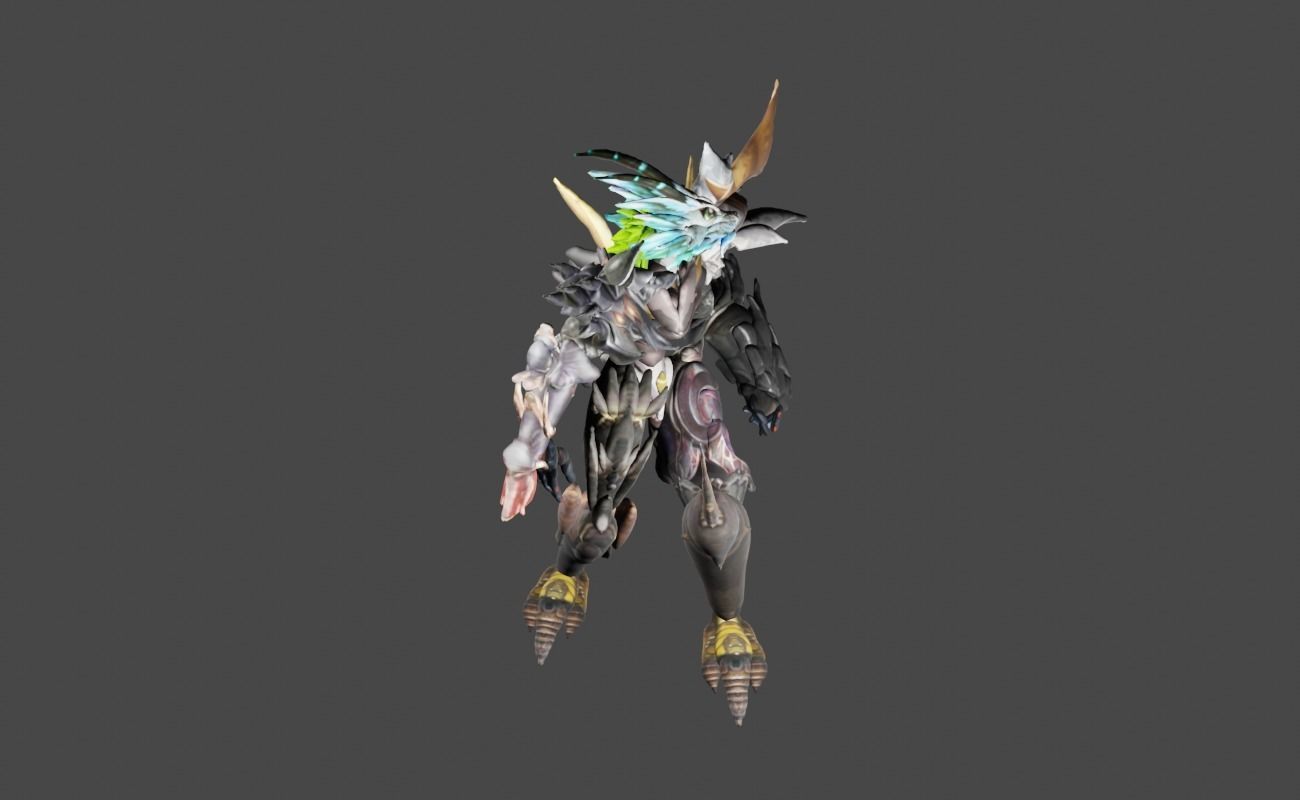 Zeloeman Beta D 25 Low-poly 3D model_25