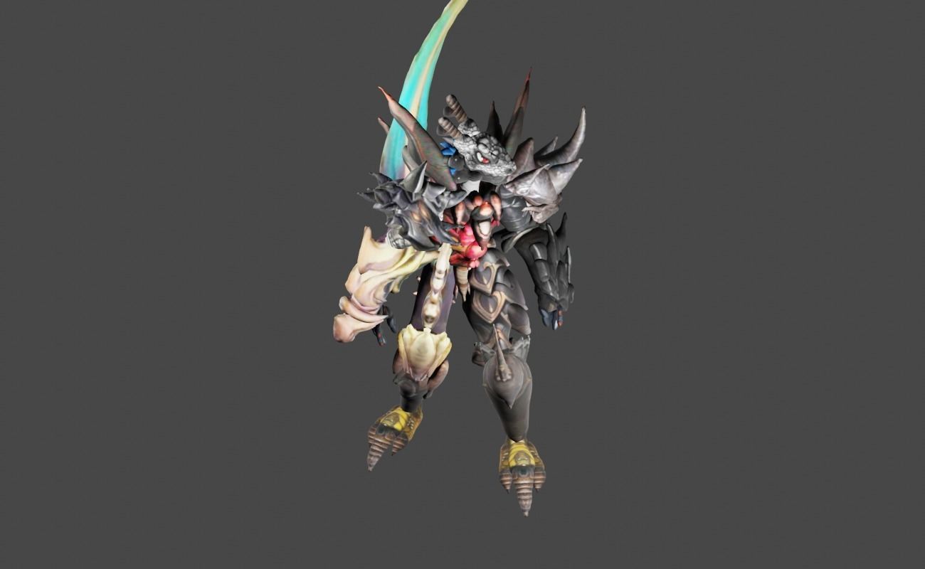 Zeloeman Beta D 24 Low-poly 3D model_19