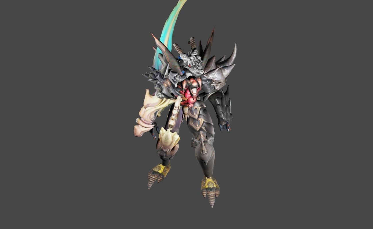 Zeloeman Beta D 24 Low-poly 3D model_2