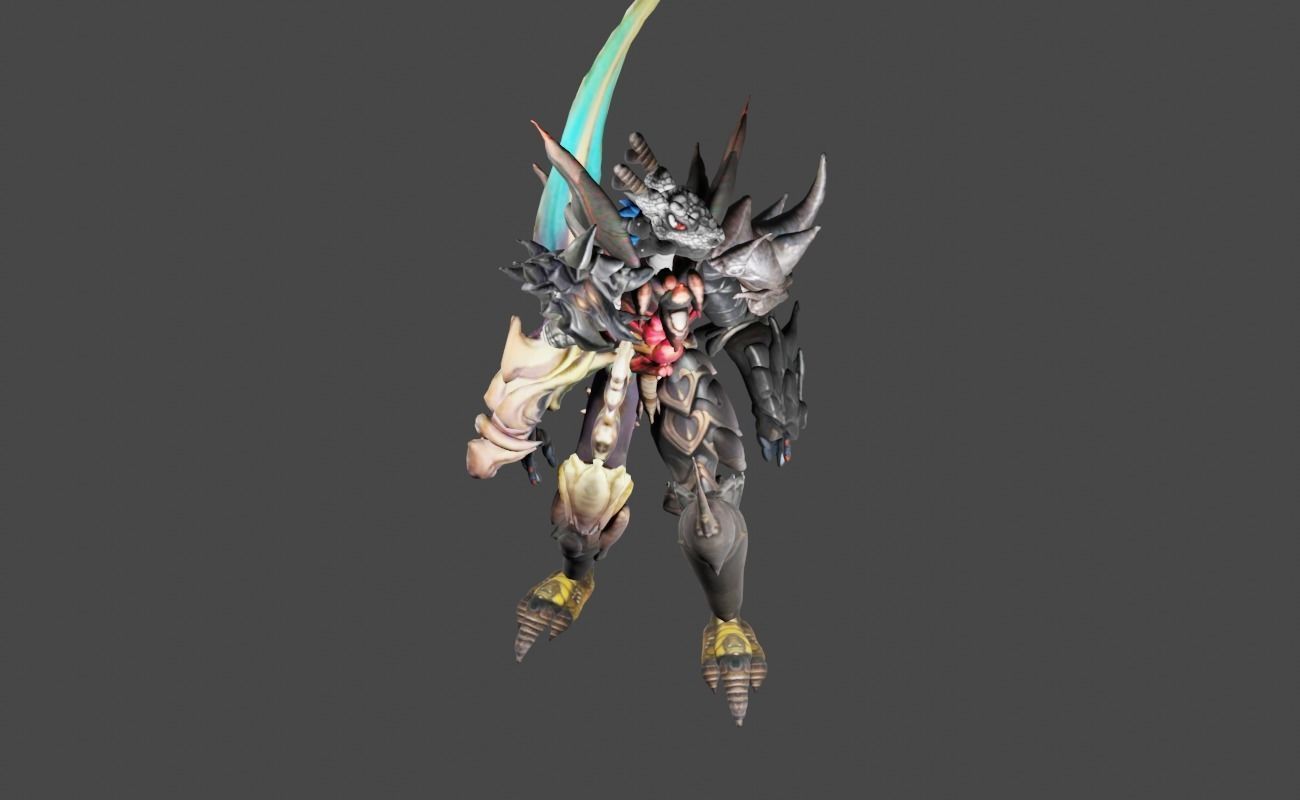 Zeloeman Beta D 24 Low-poly 3D model_18