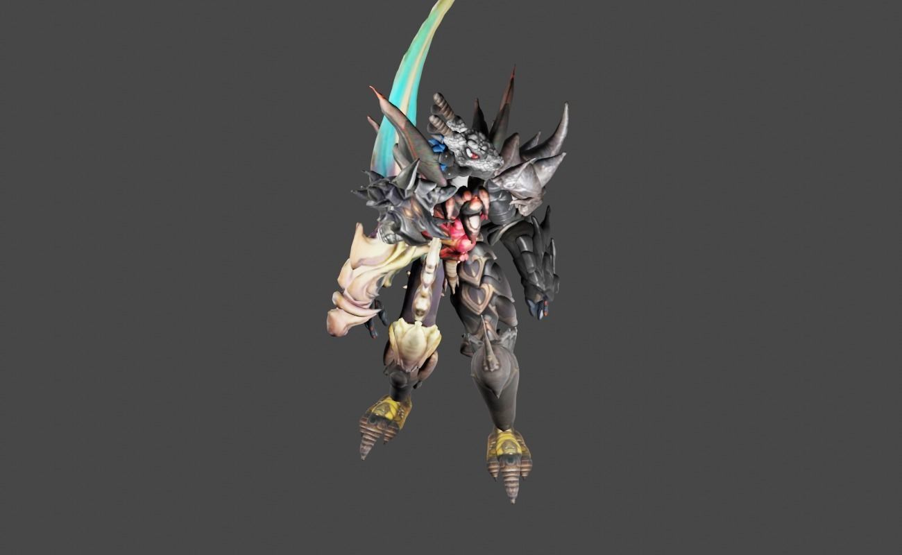 Zeloeman Beta D 24 Low-poly 3D model_20