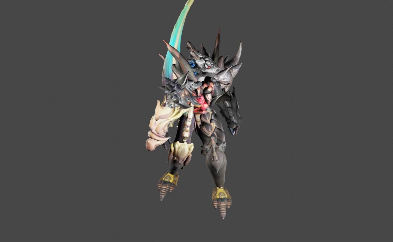 Zeloeman Beta D 24 Low-poly 3D model_23