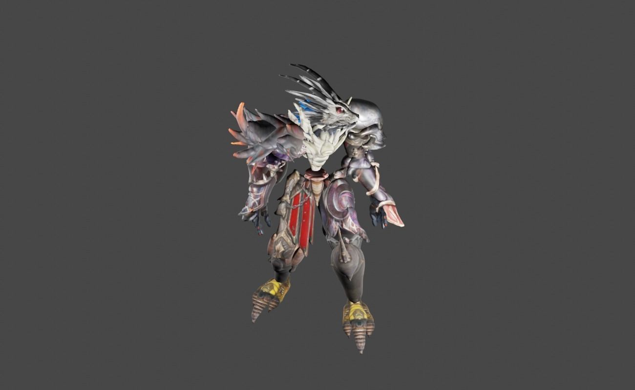 Zeloeman Beta D 23 Low-poly 3D model_15