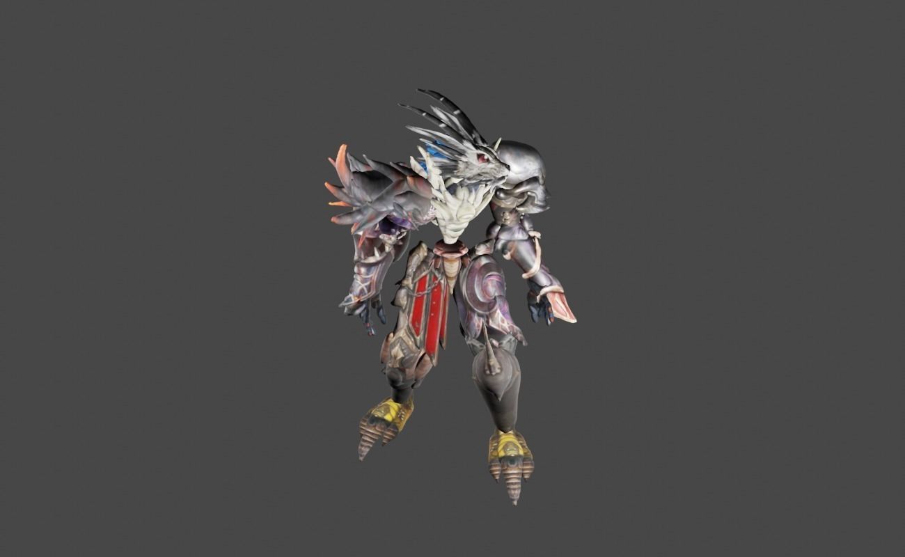 Zeloeman Beta D 23 Low-poly 3D model_13