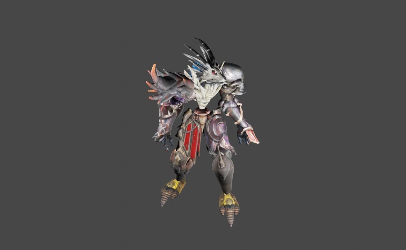 Zeloeman Beta D 23 Low-poly 3D model_7