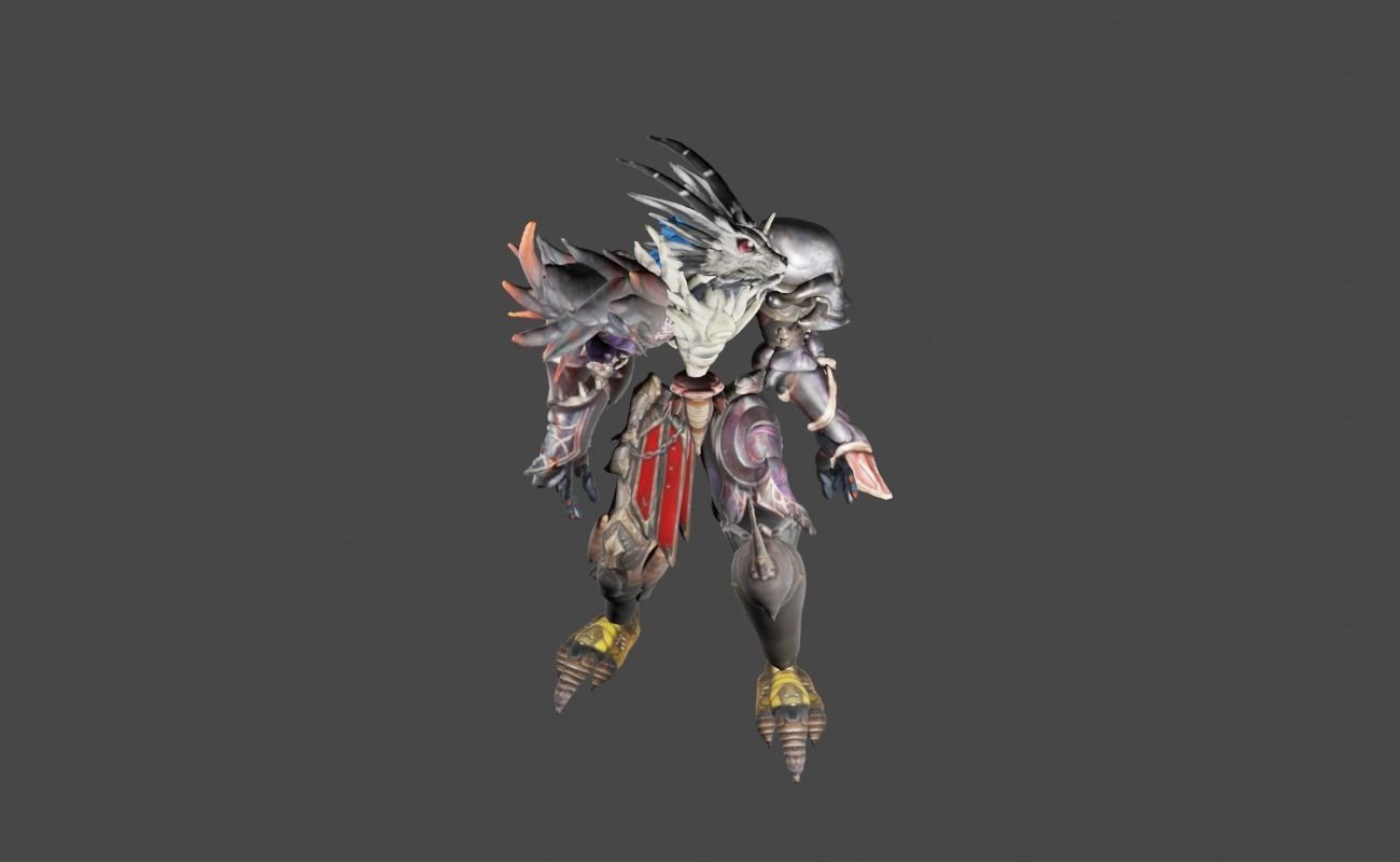 Zeloeman Beta D 23 Low-poly 3D model_12