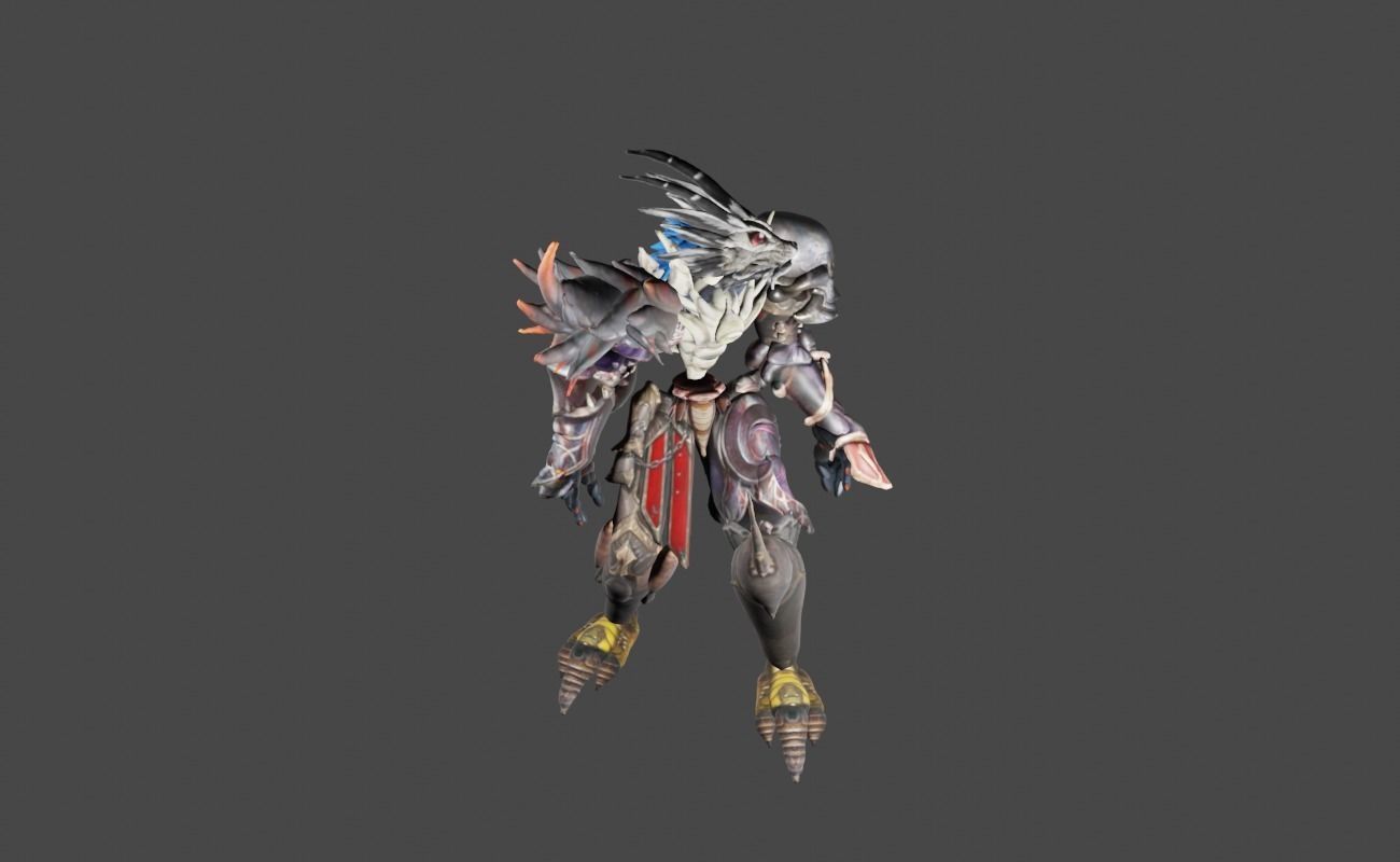 Zeloeman Beta D 23 Low-poly 3D model_20