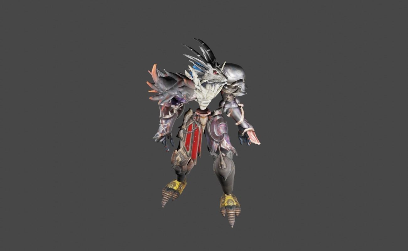 Zeloeman Beta D 23 Low-poly 3D model_8