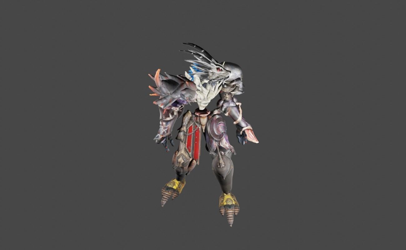 Zeloeman Beta D 23 Low-poly 3D model_19