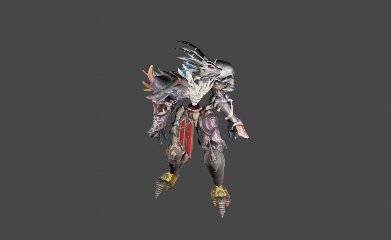 Zeloeman Beta D 23 Low-poly 3D model_18