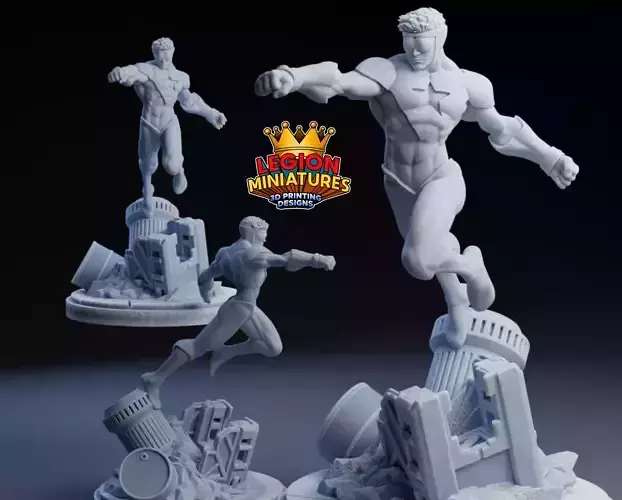 Marvel crisis protocol booster gold presupported included