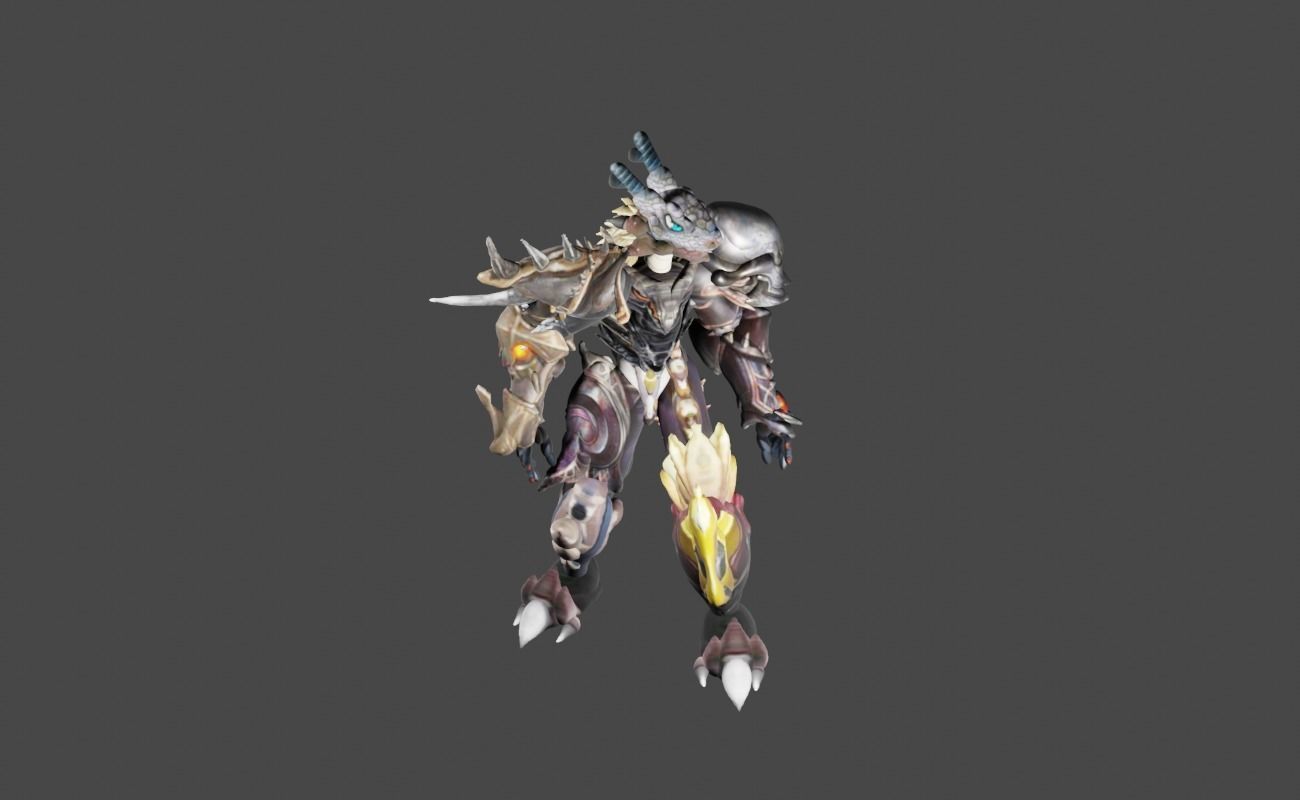 Zeloeman Beta D 22 Low-poly 3D model_16