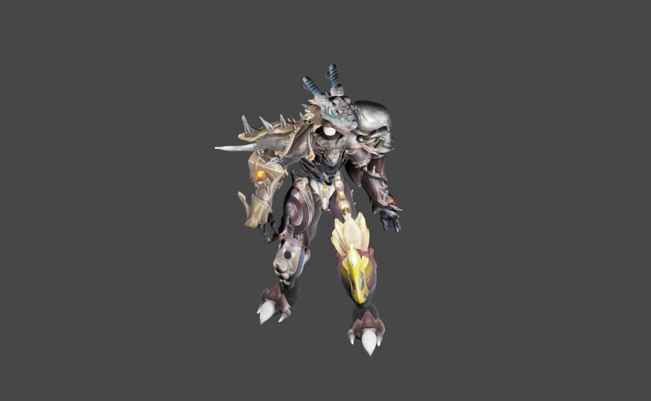 Zeloeman Beta D 22 Low-poly 3D model_7