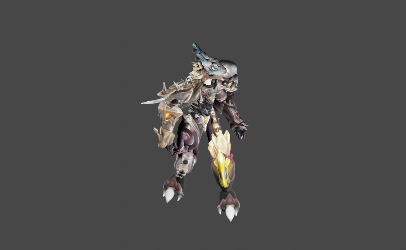 Zeloeman Beta D 22 Low-poly 3D model_23