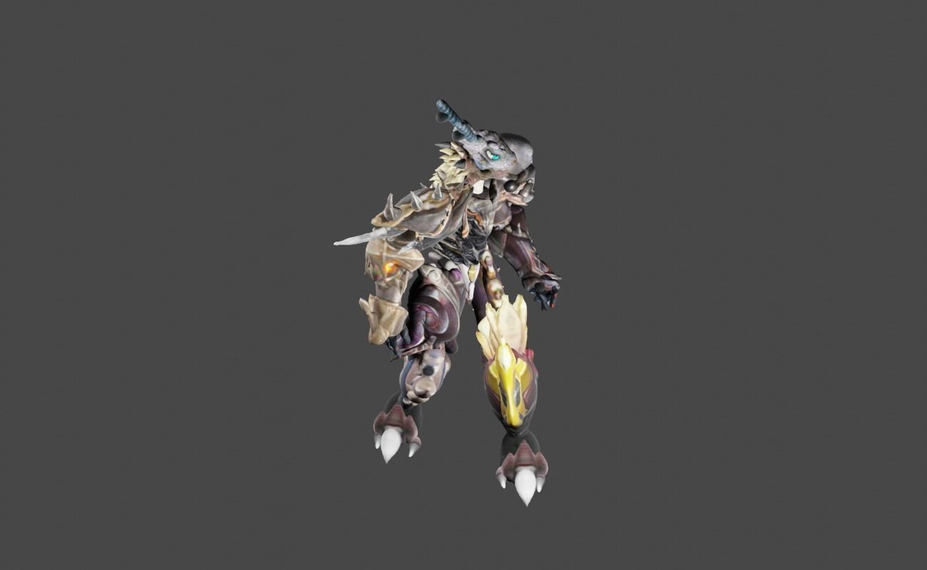 Zeloeman Beta D 22 Low-poly 3D model_25