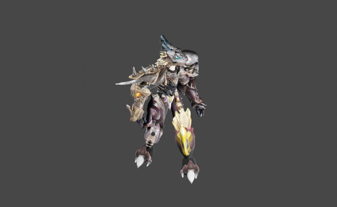 Zeloeman Beta D 22 Low-poly 3D model_22