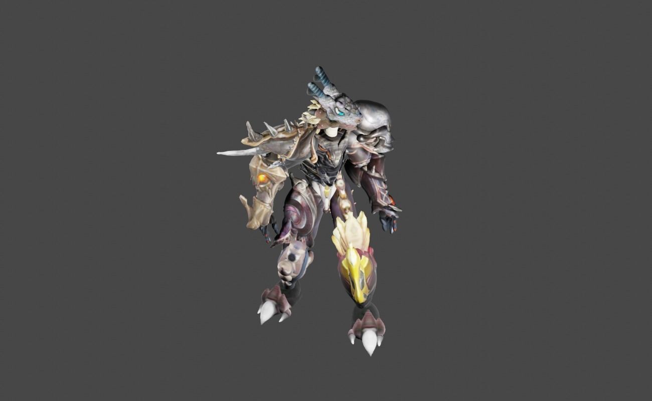 Zeloeman Beta D 22 Low-poly 3D model_18