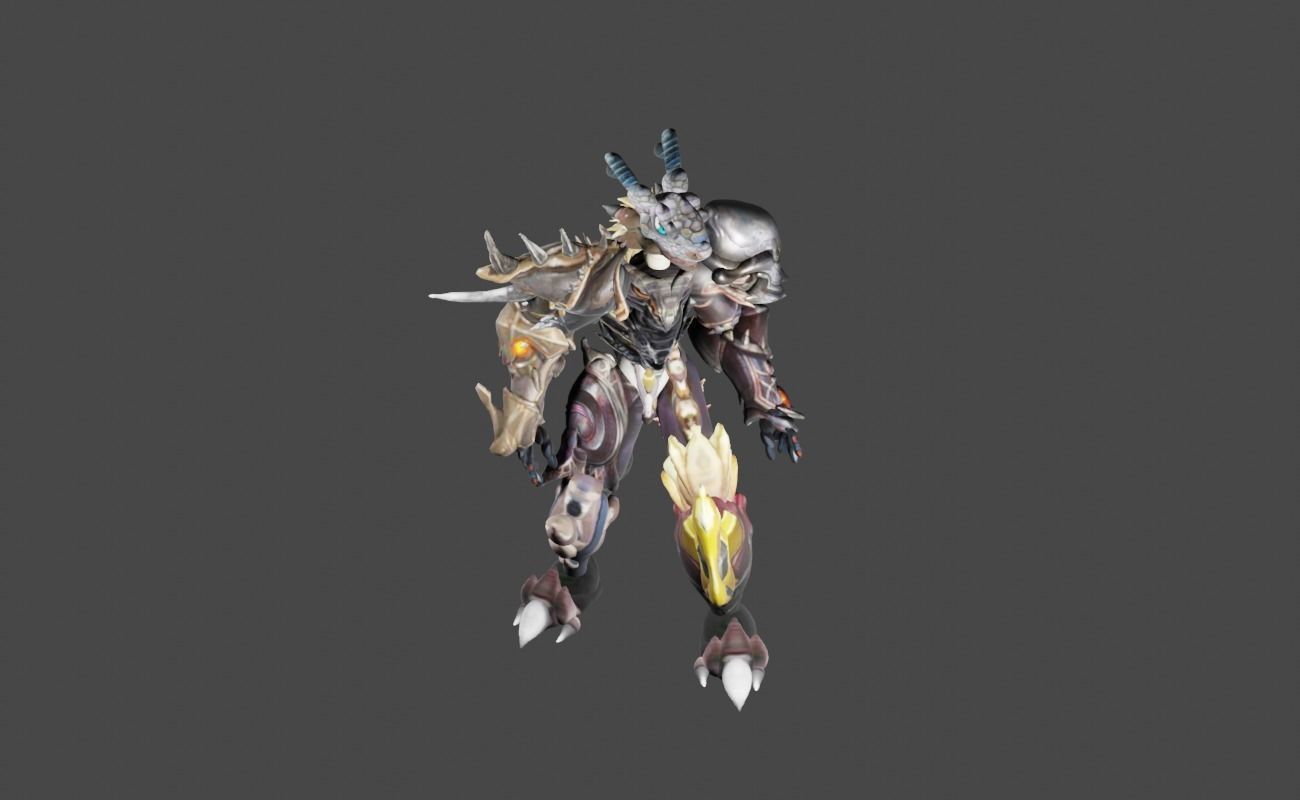 Zeloeman Beta D 22 Low-poly 3D model_5