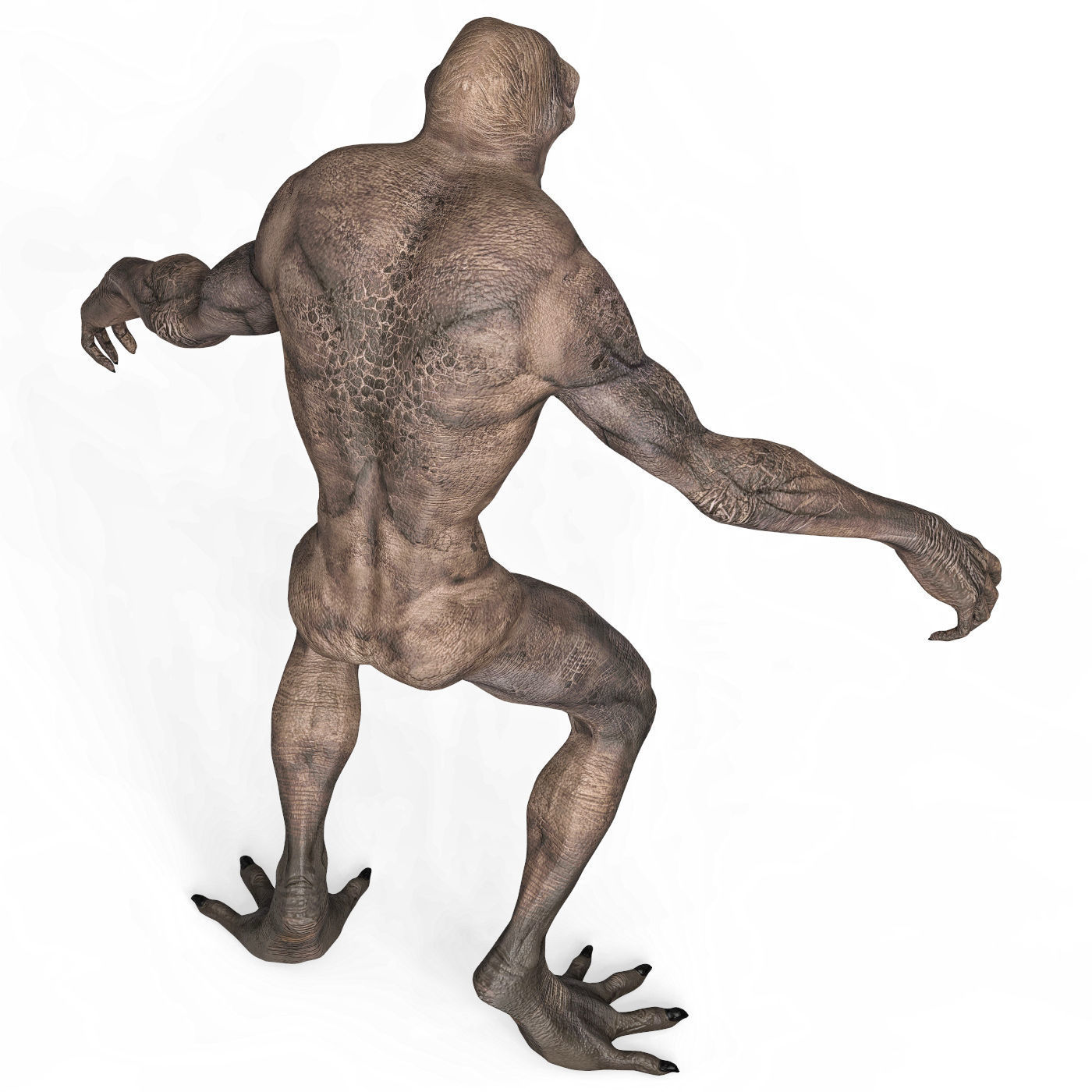 Alien Monster 3D model_5