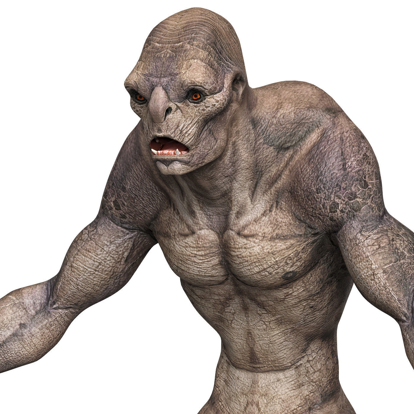 Alien Monster 3D model_1