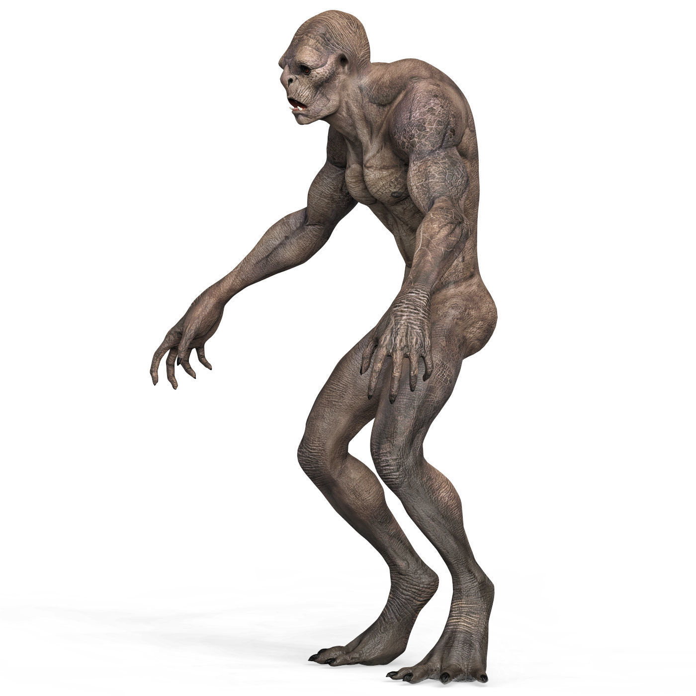 Alien Monster 3D model_2