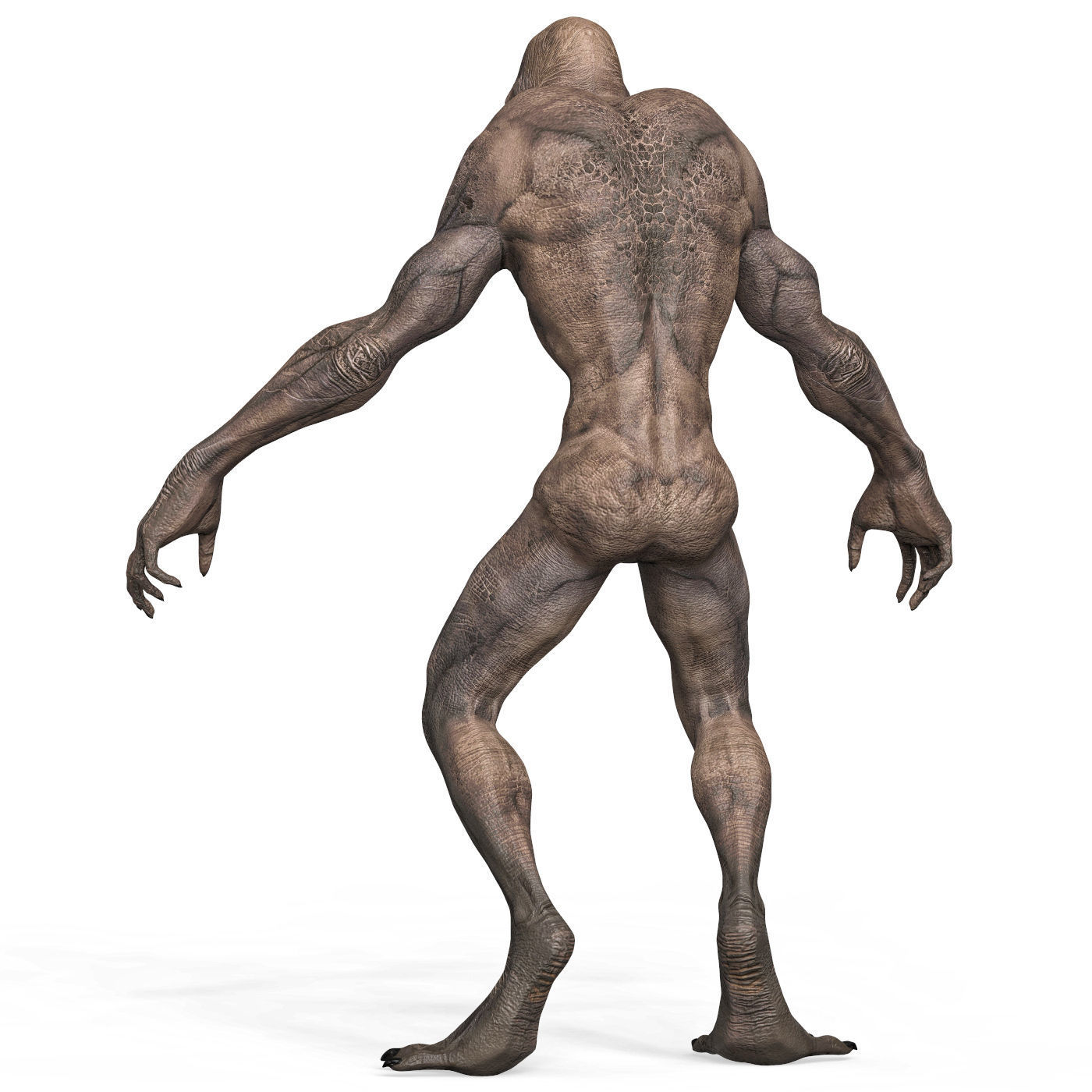 Alien Monster 3D model_3