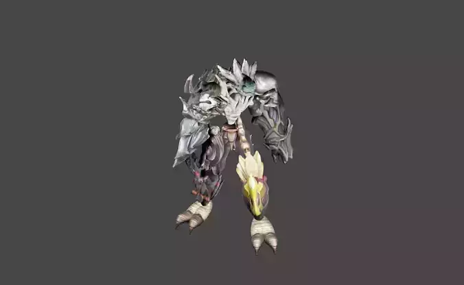 Zeloeman Beta D 12 Low-poly 3D model