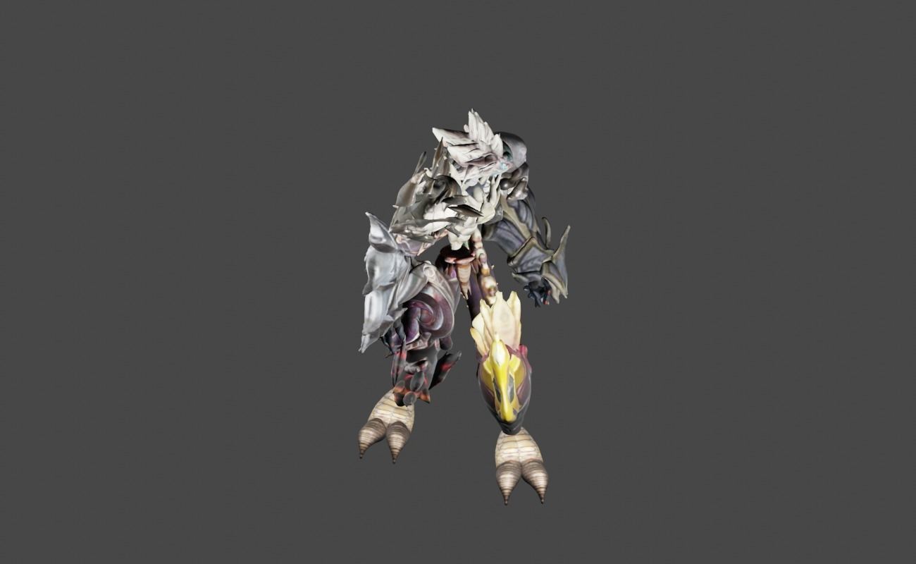 Zeloeman Beta D 12 Low-poly 3D model_25