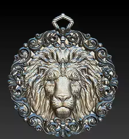 lion pendant