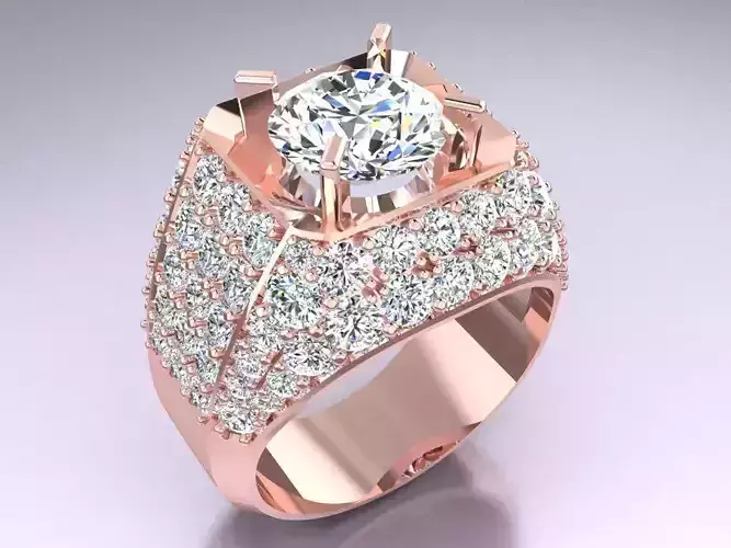 Diamond Rings - Mens Rings - N 3147