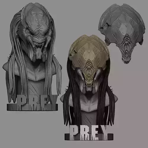 Predator   - Prey  High quality model  3D print model