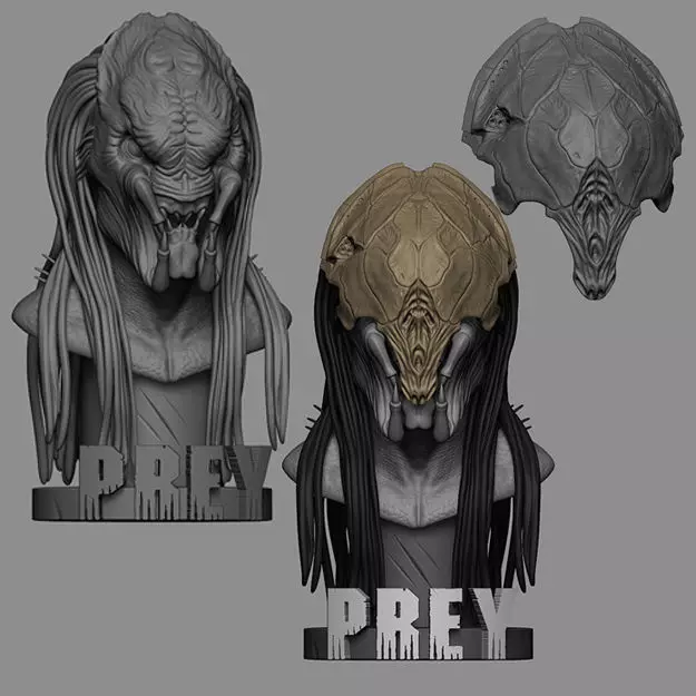 Predator   - Prey  High quality model  3D print model_0