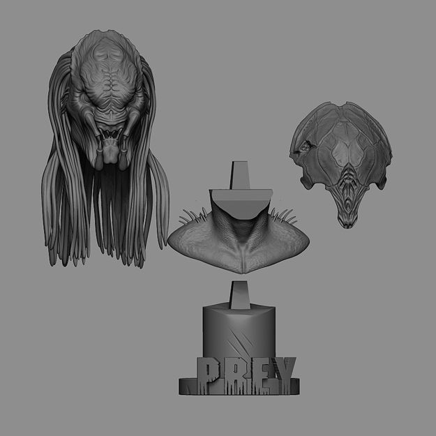 Predator   - Prey  High quality model  3D print model_9