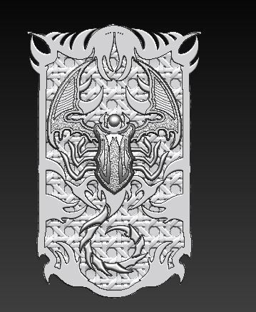 scorpion pendant 3D model_1
