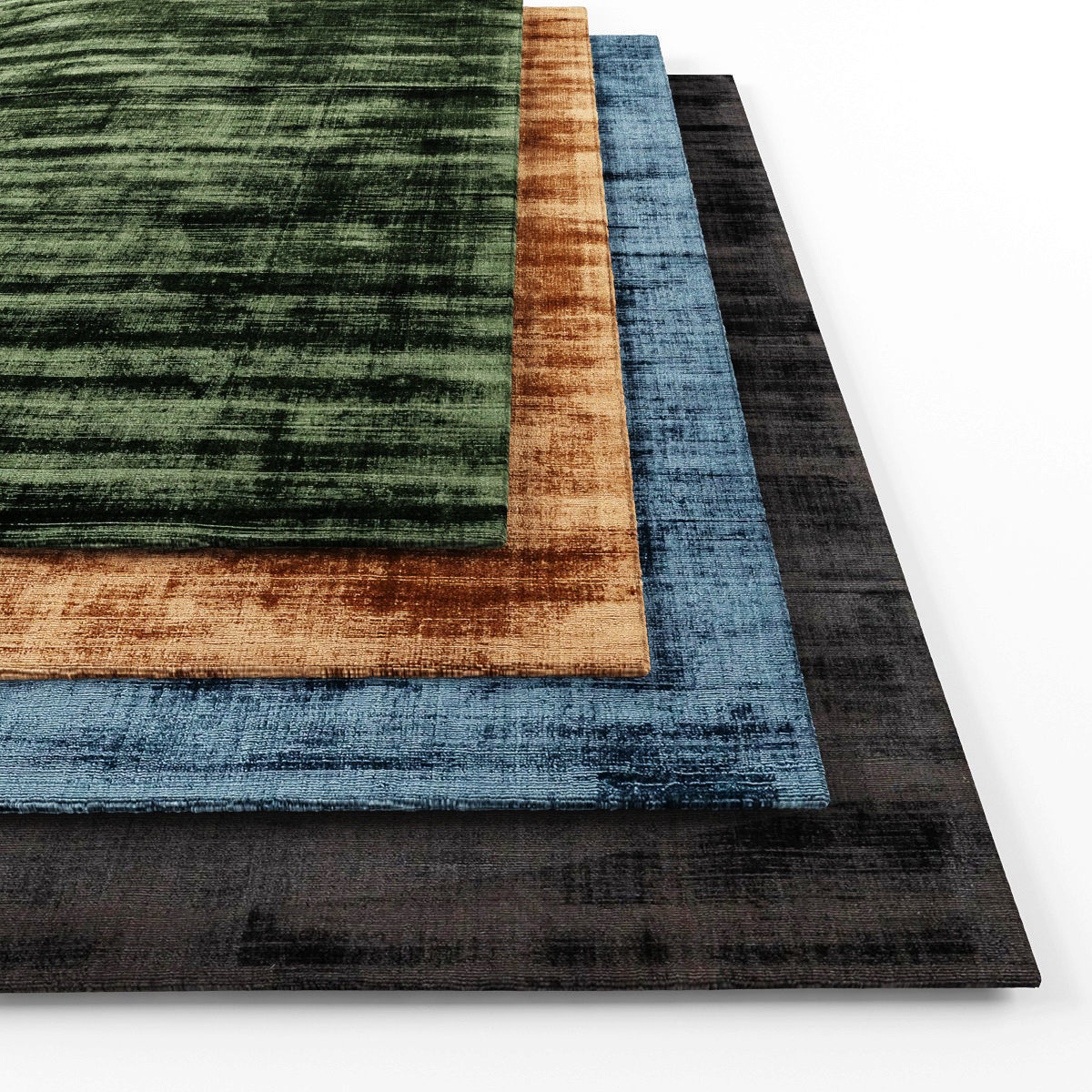 Rugs-1314 three rugs Low-poly 3D model_1