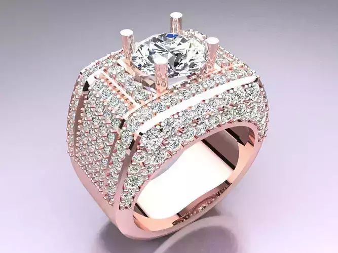 Diamond Rings - Mens Rings - N 3143