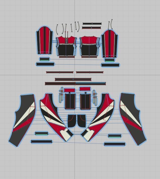 2 Women Sportwear 3D model_9