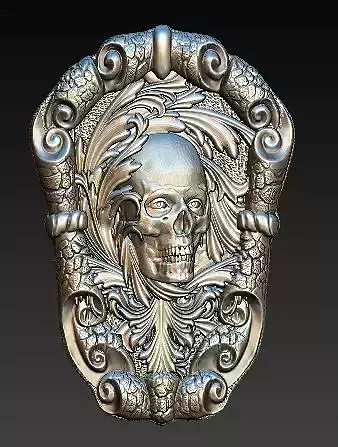 skull pendant 