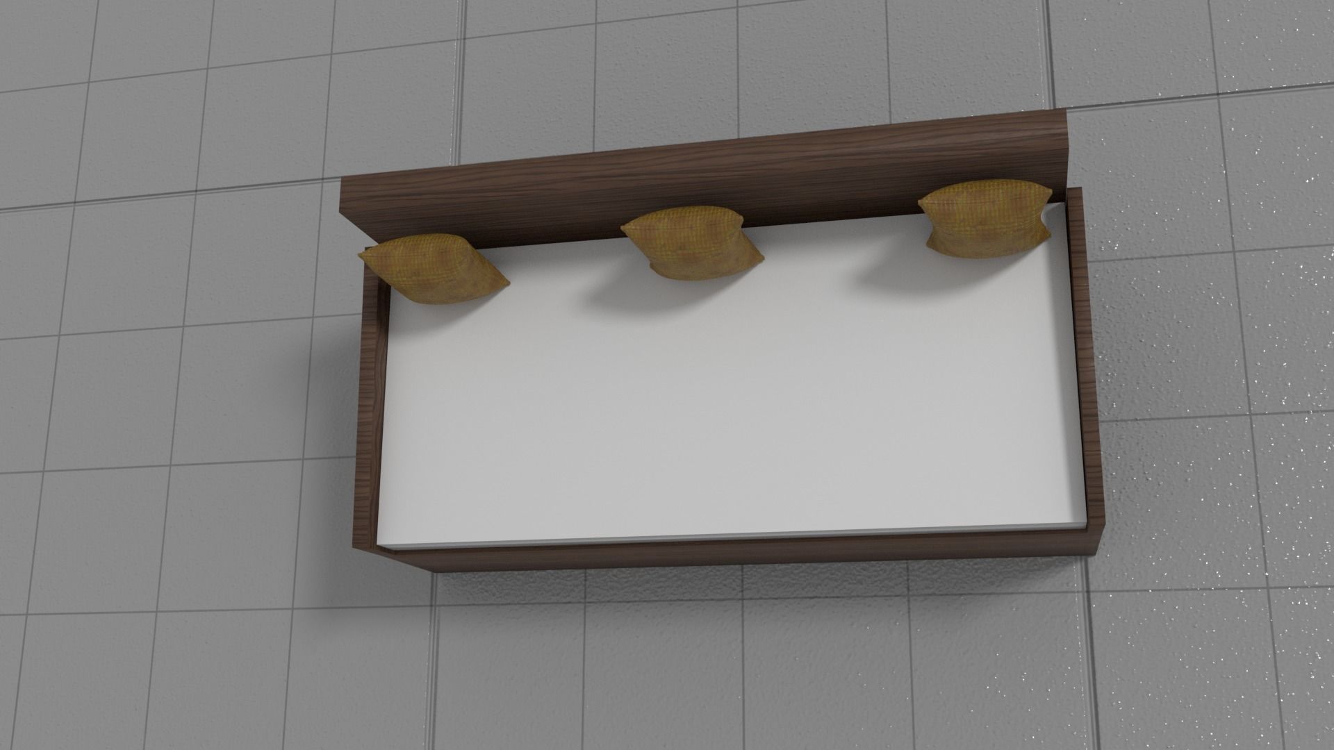 Sofas sofa bed with pillows 3D model_2